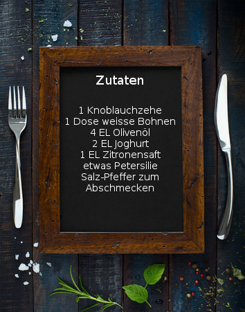 Zutatentafel_Bohnenpüree